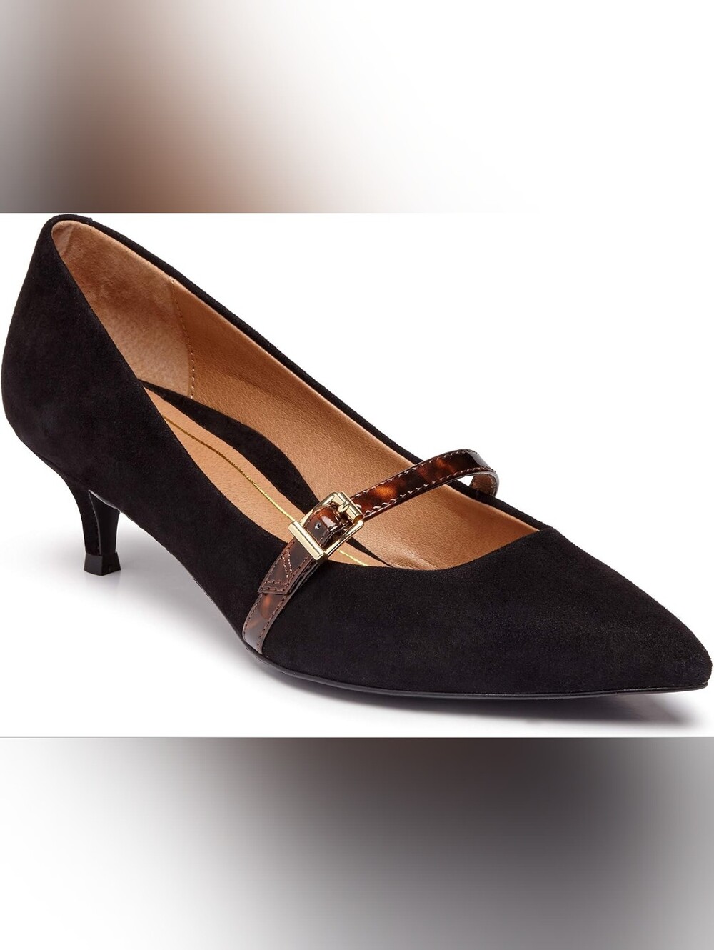 Vionic Kitten Heel 9 EUC